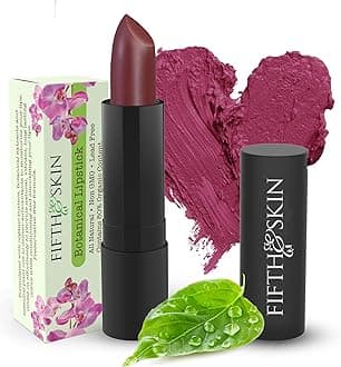 BOTANICAL Lipstick (CHERRY) | Vegan | Natural | Organic | Certified Cruelty Free | Paraben Free | Petroleum Free | Healthy | Moisturizing | Vibrant Color that's Good for your Lips!