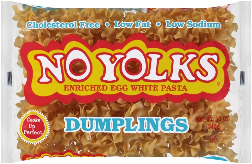 No Yolks Noodles Dumplings, 12 Oz