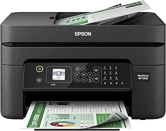 Workforce WF-2930 Wireless All-in-One Printer with Scan, Copy, Fax, Auto Document Feeder, Automatic 2-Sided Printing and 1.4" Color Display