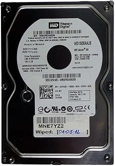 WD Blue 160 GB Desktop Hard Drive: 3.5 Inch, 7200 RPM, PATA, 8 MB Cache - WD1600AAJB