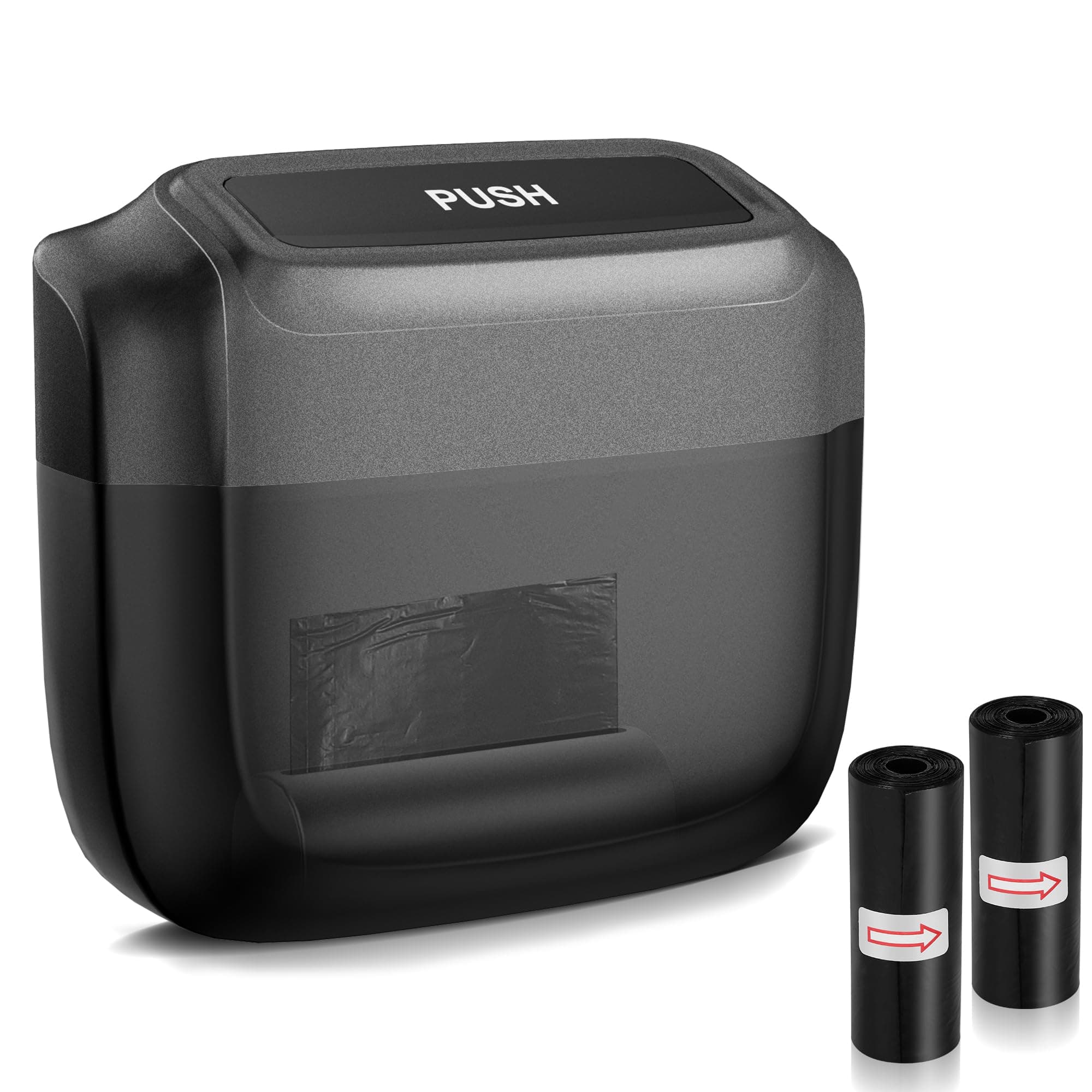 Car Trash Can with Lid,Built-in Storage Garbage Bag,Leakproof Vehicle Trash,Car Accessories for Interior,Mini Garbage Bin for Automotive, Home, Office, Kitchen, Bedroom,with 30pcs Trash Bags