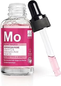 Dr Botanicals Moroccan Rose Facial Oil with Hyaluronic Acid & Vitamin C 30ml