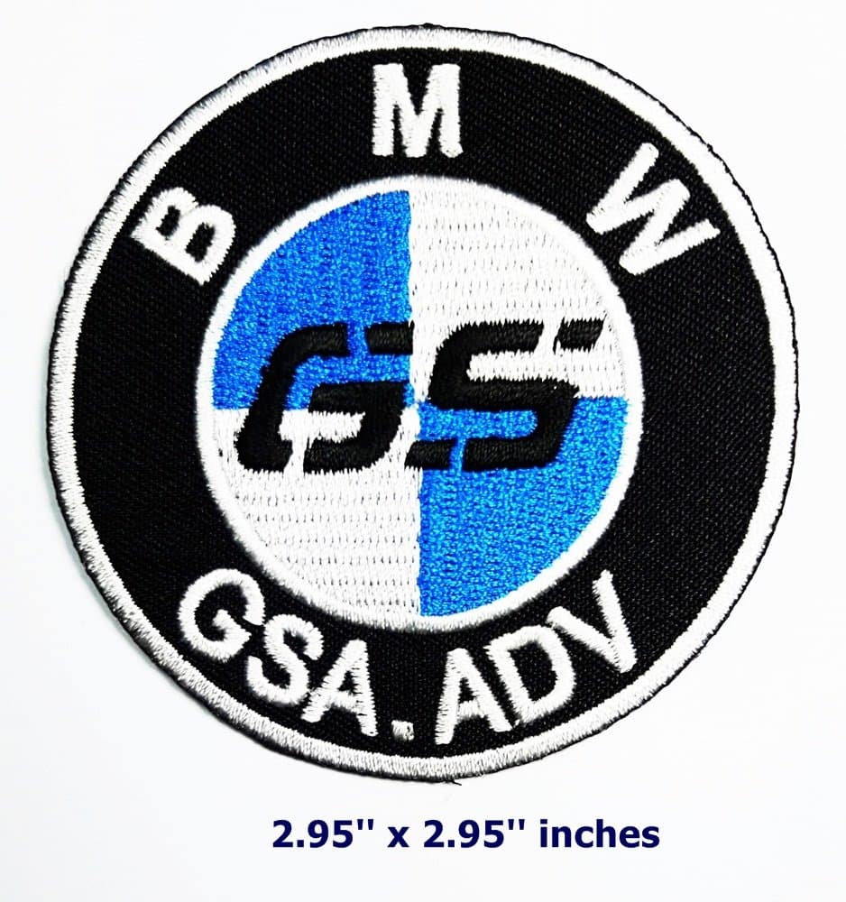 B.M.W Gsa.Adv Motorcycles 2.95'' x 2.95'' inches Motorsport car Racing Logo Patch Patch T- shirt Patch Sew Iron on patch