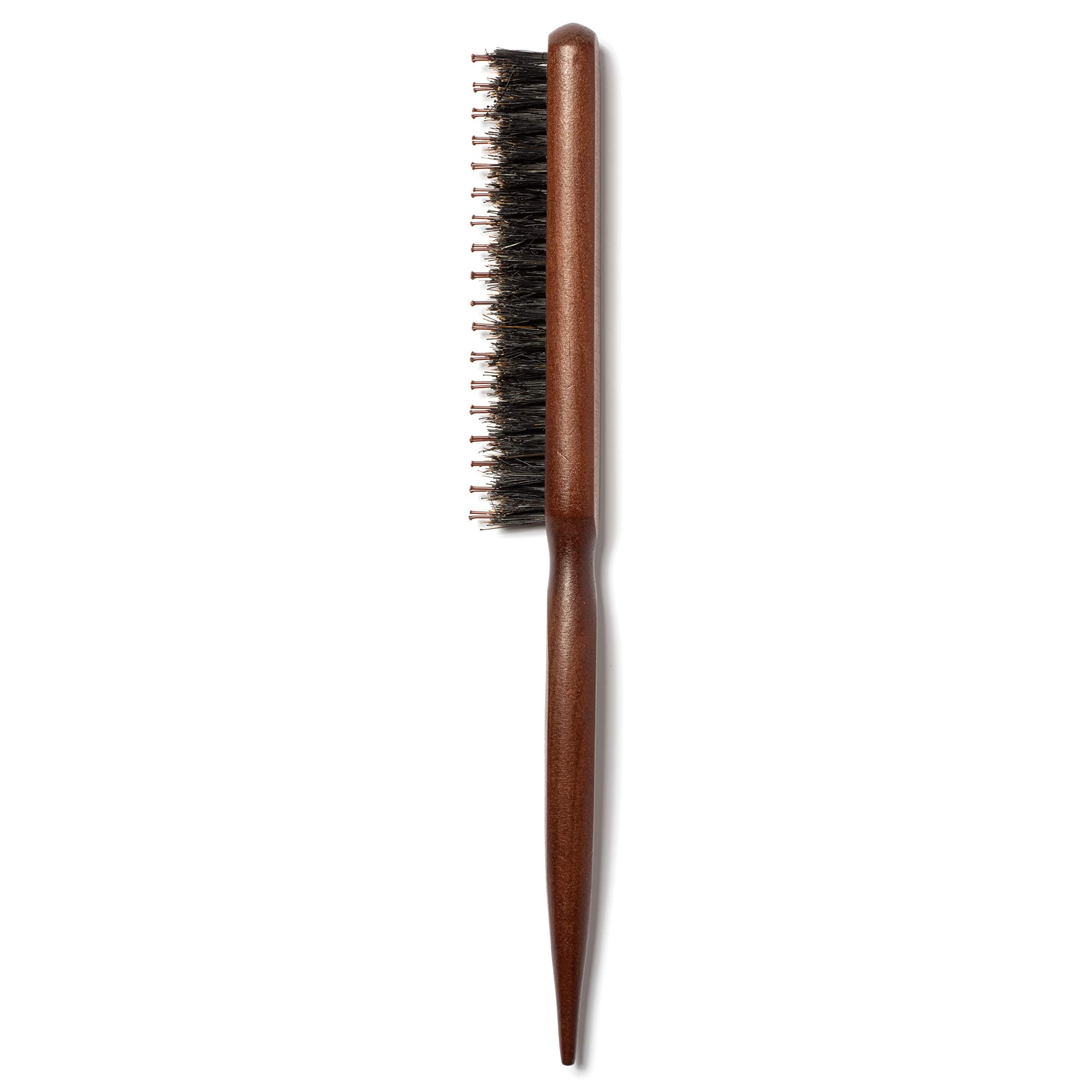 GranNaturals Boar + Nylon Bristle Teasing Brush