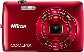 Nikon COOLPIX S4200 16.0 MP Digital Camera (Red)