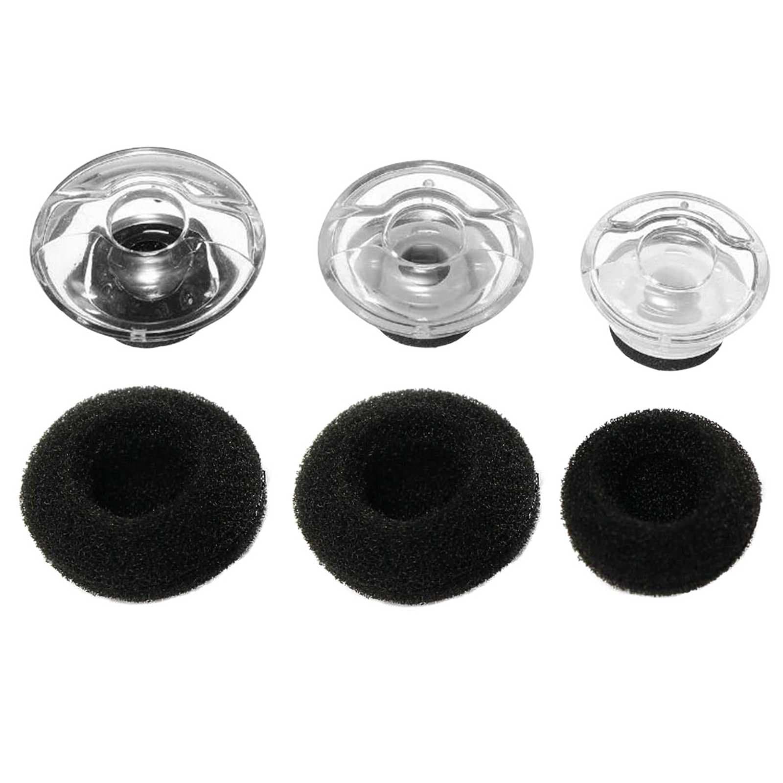 Replacement Original Eartip with Foam Covers For Plantronics Voyager Legend Bluetooth Headset Earbud Ear Gel Tips