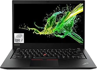 Lenovo ThinkPad T14s Gen 1 14-Inch FHD Laptop Computer, Intel Core i7-10510U, 16GB DDR4 RAM, 512GB SSD, Thunderbolt 3, Windows 11 Pro (Renewed)