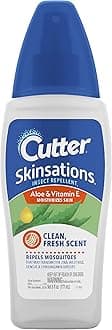Cutter Skinsations Insect Repellent Pump Spray, 6-Ounce