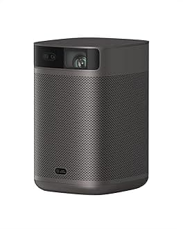 MoGo 2 Pro 1080P Portable Projector, Mini Projector with WiFi and Bluetooth, Android TV 11.0, 400 ISO Lumens, 2X8W Speakers, Supports 4K, Auto Focus, Object Avoidance, and Screen Adaption