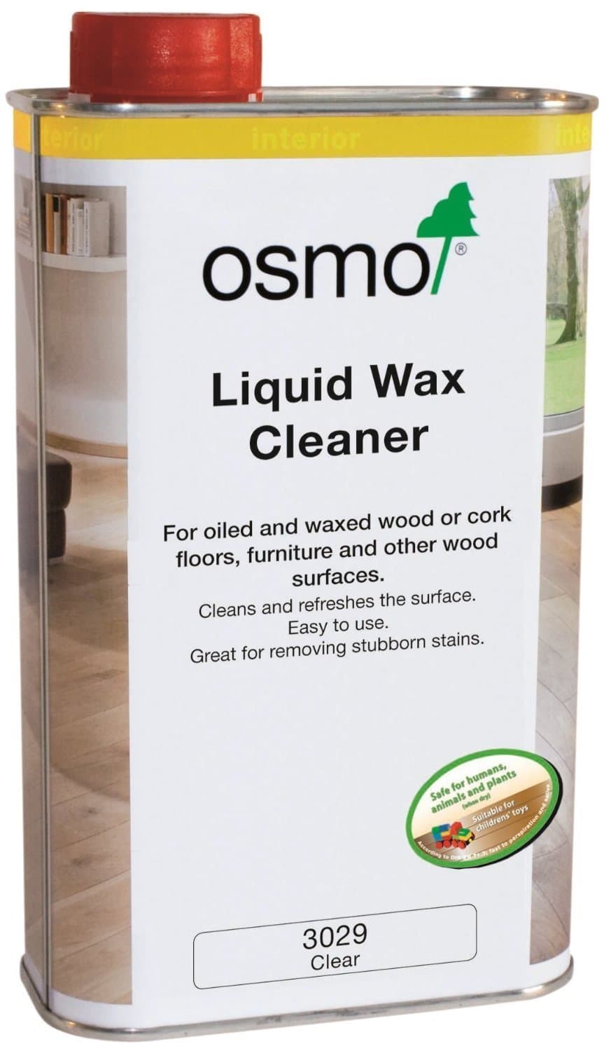 - 3029 1 Litre Liquid Wax Cleaner - Clear