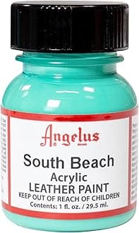 Angelus Acrylic Leather Paint, 1 oz, South Beach