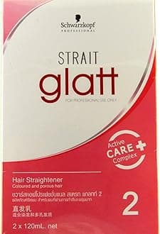 Glatt Schwarzkopf Strait Styling Professional Hair Straightener No. 2 for Colored and Porous Hair