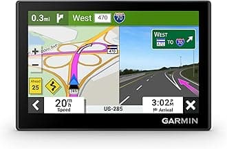 Drive™ 53 GPS Navigator, High-Resolution Touchscreen, Simple On-Screen Menus and Easy-to-See Maps, Driver Alerts