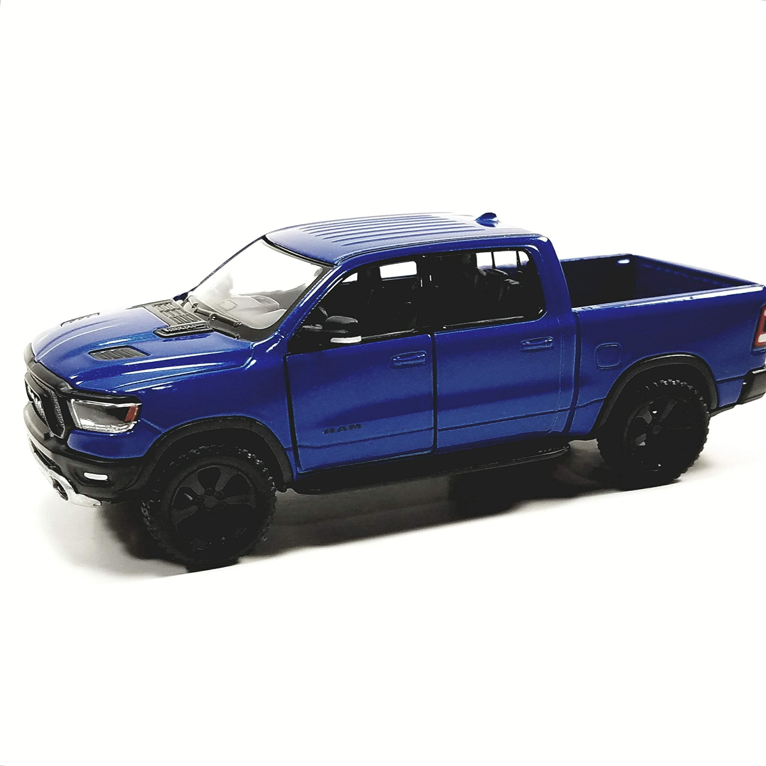 KiNSMART - 2019 Dodge Ram 1500 Pickup 1:46 O Scale 5" Die Cast Metal Model Toy Truck Blue