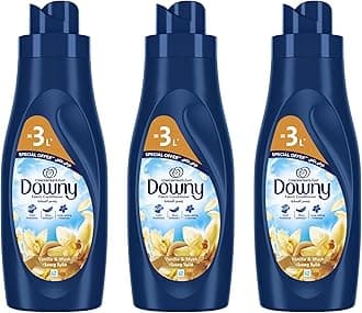 Downy Perfume Collection Concentrate Fabric Softener Feel Luxurious 1 Litre 2+1 Pack