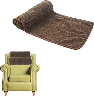 55×35cm Neck Pillow for Recliner Head Pillow, Hanging Recliner Neck and Head Pillow, Large Neck Roll Recliner Head Travel Pillow for Car/outdoor Chair and Sofa (Brown, 1Pack)