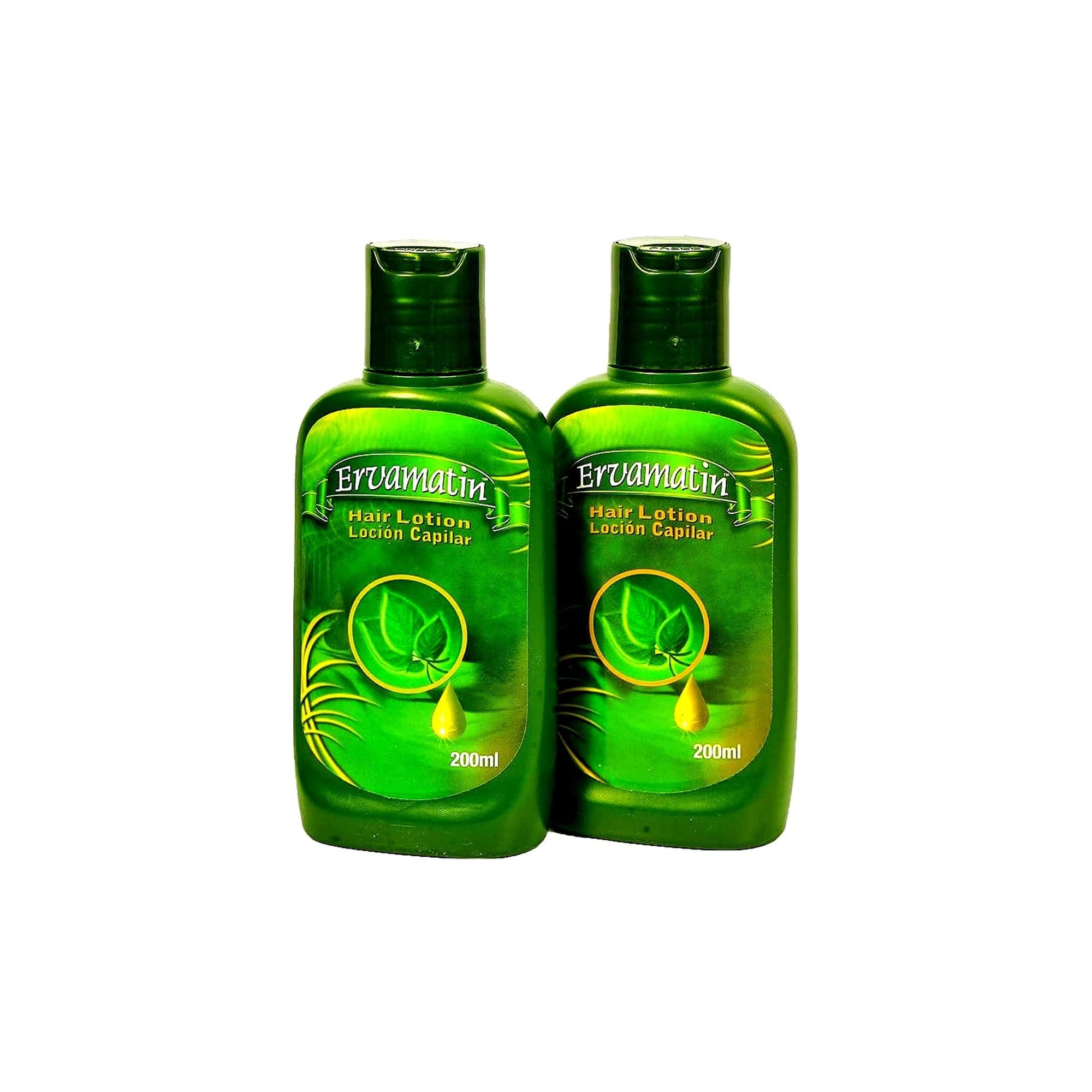 2 x Ervamatin Hair Lotion 200ml