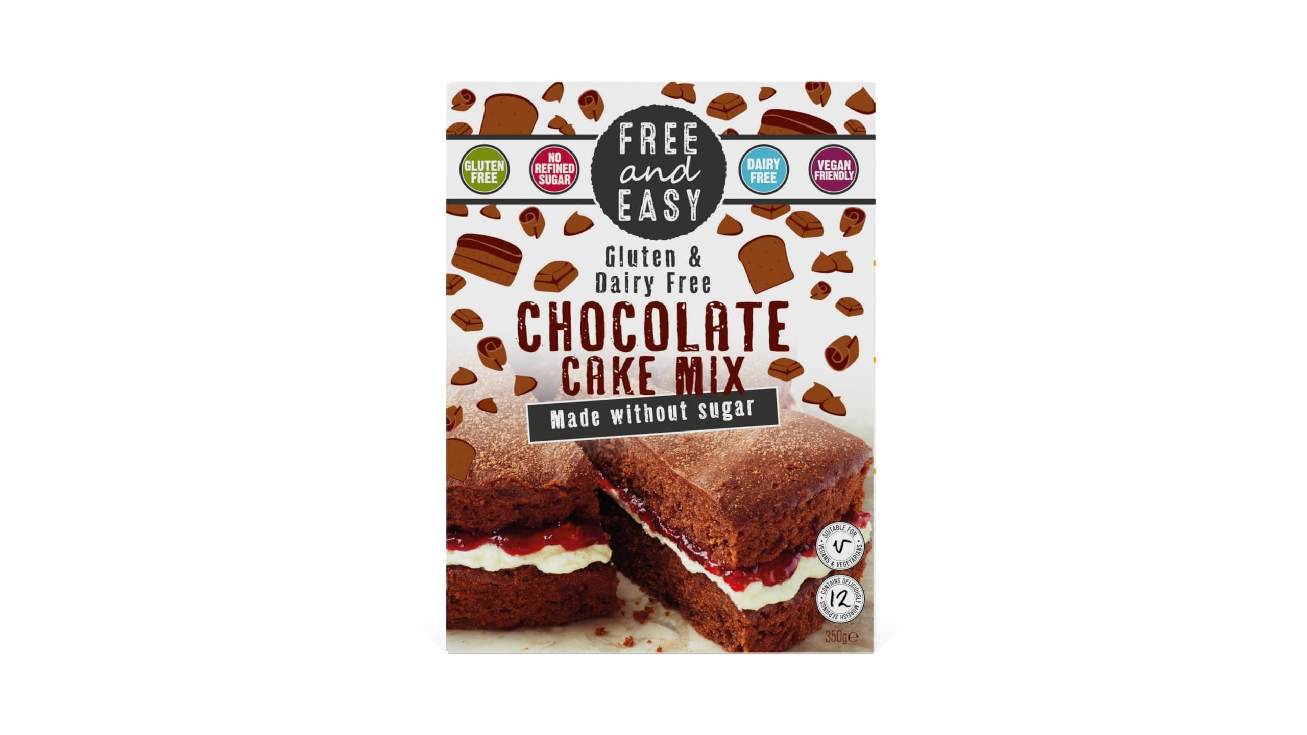 Free & Easy Chocolate Cake Mix 350g