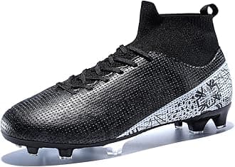 Mens Soccer Cleats Outdoor Lightweight High-Top Training Boots Ground Athletic Football Boots Soccer Shoes for Men/Women