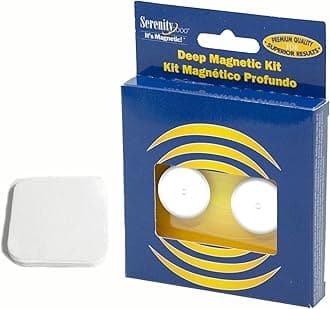 Serenity 2000 | Deep Magnetic Therapy Spot Magnet Kit for Pain Relief - Contains Two Powerful Magnets, 5000 Gauss Per Magnet