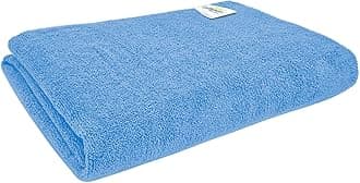 SOFTSPUN Microfiber Hair & Face Care Bath Towel 1 pc 60x120cm Sky Blue! Ultra Absorbent Super Soft & Comfortable, Quick Drying for Men & Women Daily Use for Large Size Unisex.