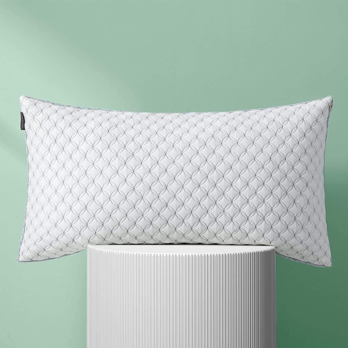 Shredded Memory Foam Pillow for Sleeping,Cooling Pillow with Premium Adjustable Loft Bed Pillow,Washable Removable Cover from Derived Rayon（Queen）