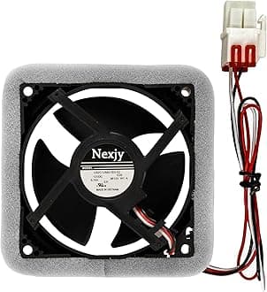 2026 Upgraded OEM DA81-06013A U92C12MS1B3-52 DA31-00287A Refrigerator Evaporator Fan Motor for Samsung, Compatible with Samsung: RF28HMEDBSR/AA RF28HFEDTSR/AA, RF26HFENDSL/AA, etc