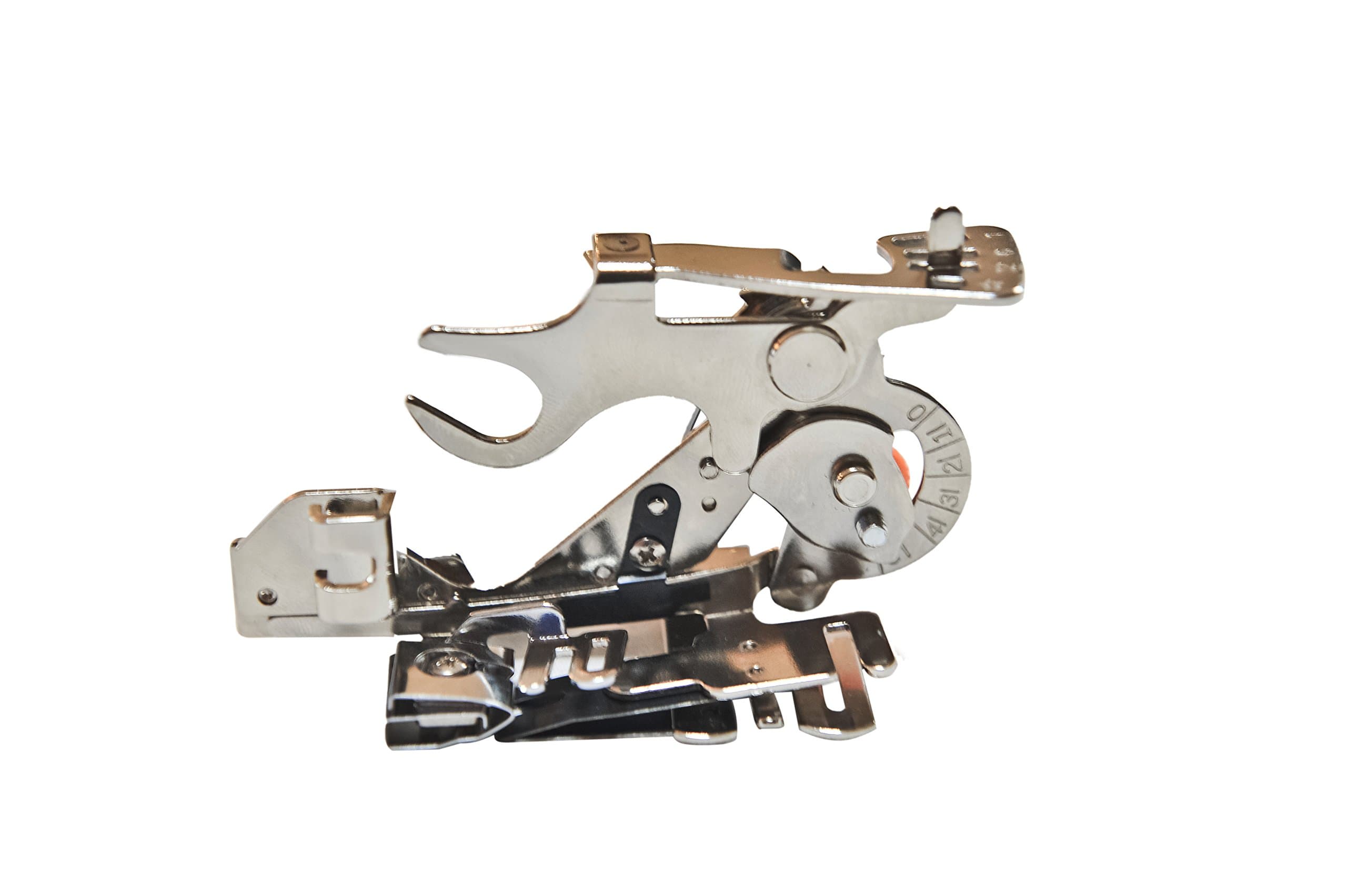 Sewing Machine Ruffler Foot - Suitable For Fits All Low Shank Singer, Brother, Babylock, Husqvarna Viking (Husky Series), Euro-pro, Janome, Kenmore, White, Juki, Bernina (Bernette Series), New Home, Simplicity, Necchi and Elna Sewing Machines