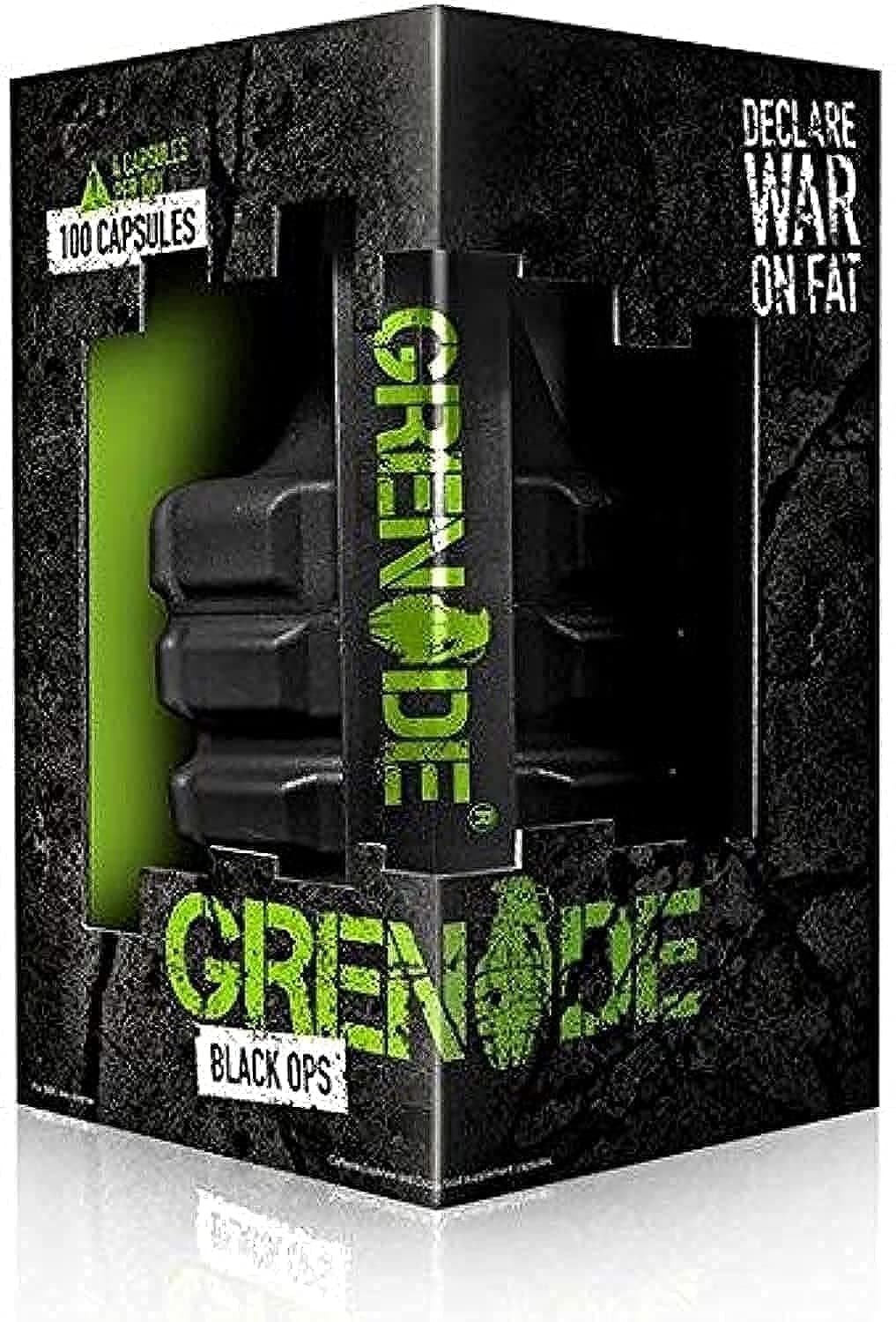 Grenade Fat Burner GRENADE Black Ops -100 caps-GFB03