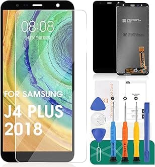 SRJTEK TFT For Samsung Galaxy J4+ Screen replacement for Samsung J4 Plus 2018 LCD Display Repair for Galaxy J6+ LCD Touch Screen Digitizer Assembly Replacement