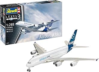 German Level 1/288 Airbus A380 Plastic Model 03808