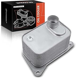 A-Premium Engine Oil Cooler Compatible with Volkswagen Atlas 2018-2022, Beetle 2014-2019, Golf 2015-2018, GTI 2018-2020, Jetta 2014-2021, Passat 2014-2021, Tiguan 2018-2022, 1.8L 2.0L