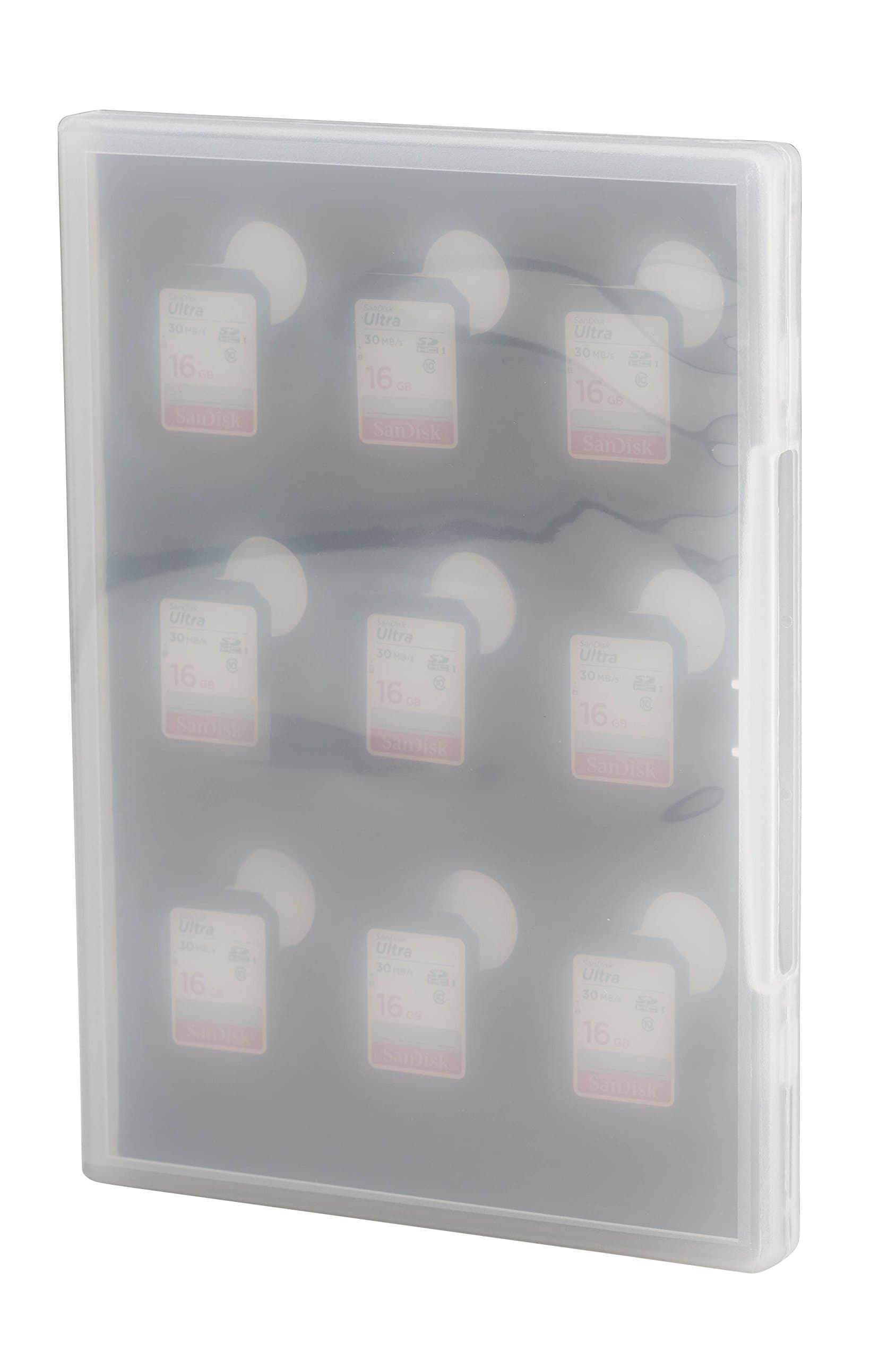 Gepe 3011 CardSafe Store for SD Memory Cards (Clear)