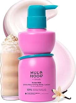 Hula Hoop Ultra Nourishing Body Lotion by Foxtale | Ceramides + Pentavitin™ + Shea Butter | Deeply Hydrates, Repairs Skin Barrier & Softens Skin | Fast-Absorbing, Non-Greasy | 200ml
