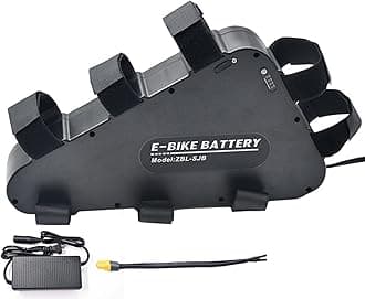 36V 48V 52V EBike Battery, 48 Volt 28Ah Electric bicycle Frame Triangle Bag Battery with Waterproof Case for Mountain Road E Bike Motor Bike for 100-1500W Motor with USB Charger (60V20AH with usb)