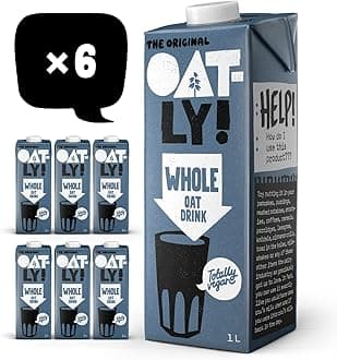 Oatly Whole Oat Drink 1 Litre (Pack of 6)