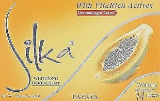 Silkapapaya pure herbal papaya skin whitening soap