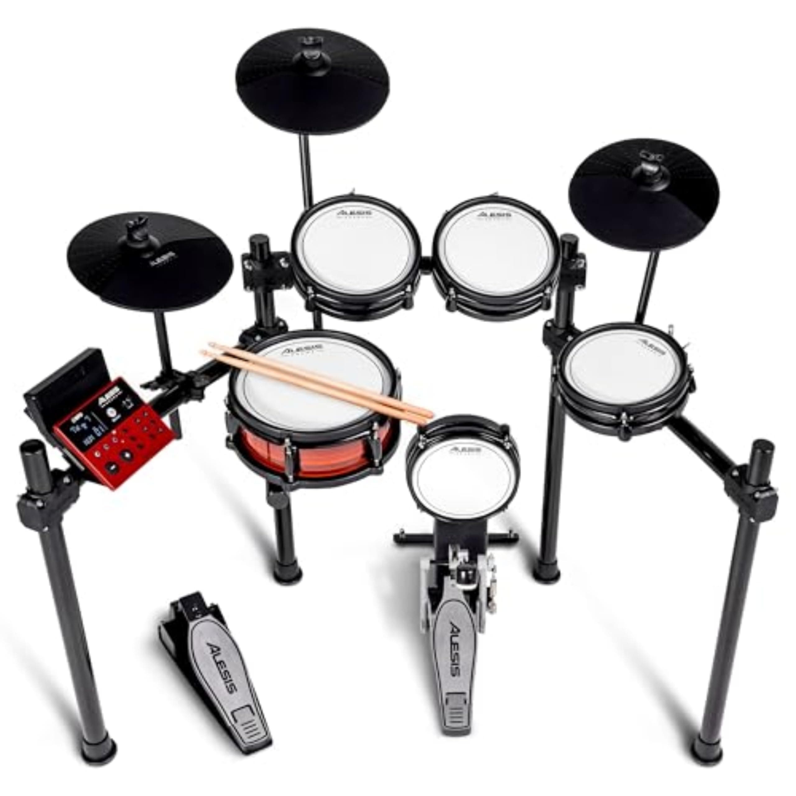 Alesis Nitro Pro Eight-Piece Electronic Mesh Drum Kit w/Bluetooth