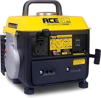 750 Watt Portable Generator, Petrol Powered Generator