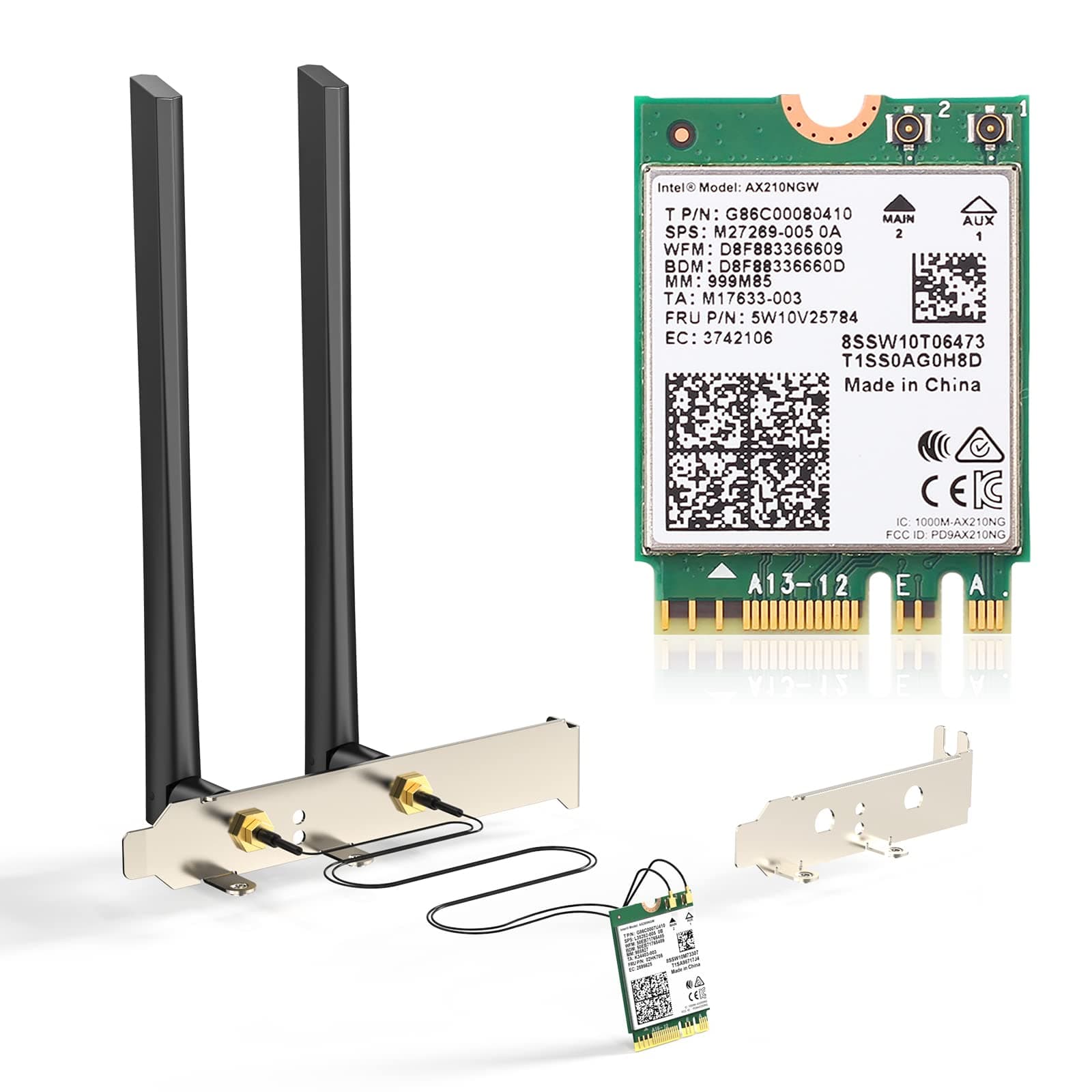 EDUP WISE TIGER WiFi 6E Desktop Kit (AX210)
