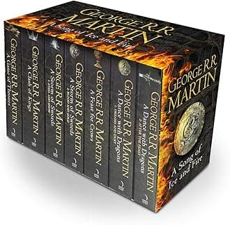 A Song of Ice and Fire - A Game of Thrones: The Complete Boxset of 7 Books