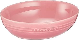 Le Creuset Oval Serving Bowl, 6.7 inches (17 cm), Rose Quartz, Heat Resistant, Cold Resistant, Microwave and Oven Safe