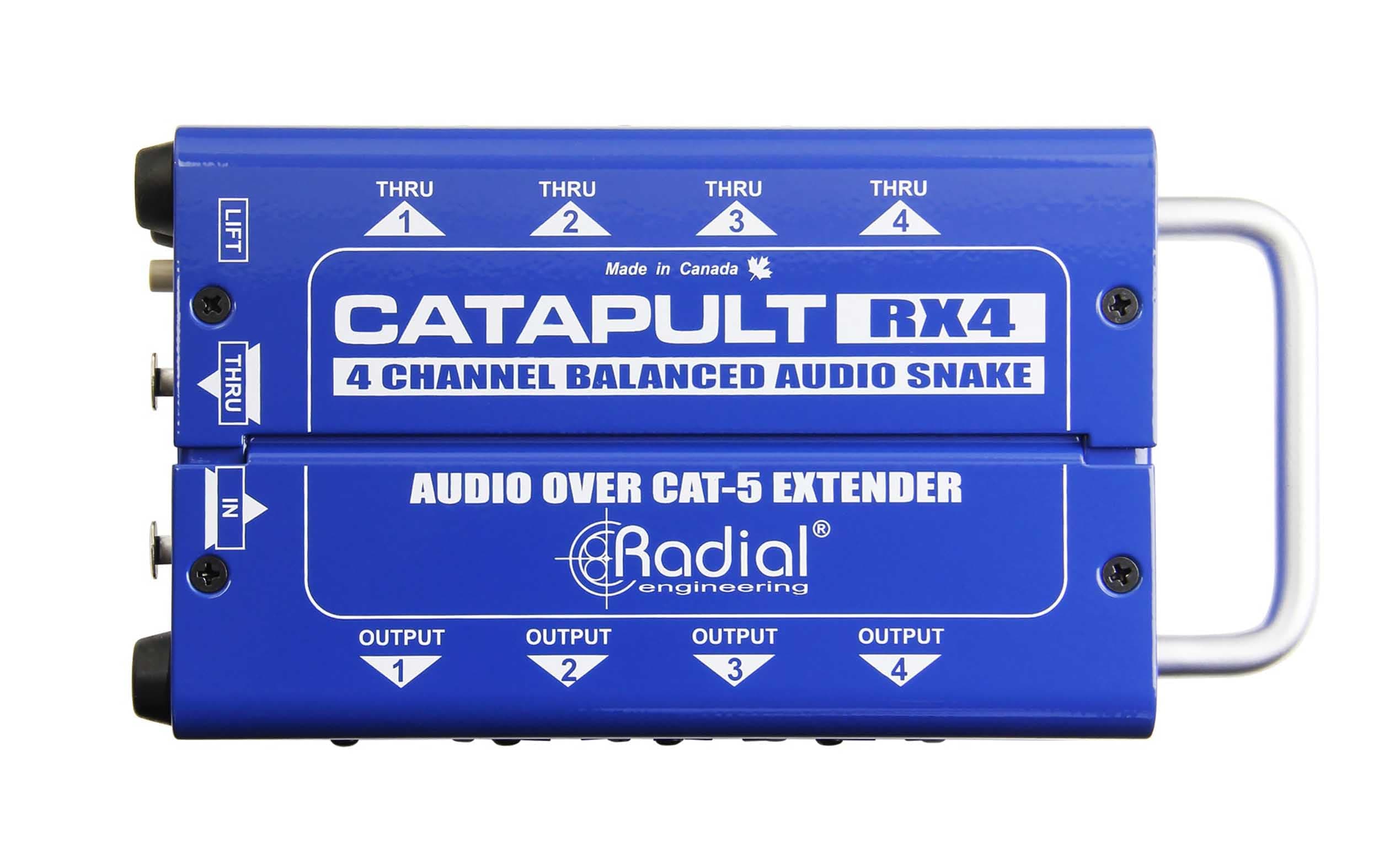Radial Catapult RX4 4-Channel Cat 5 Audio Snake Module