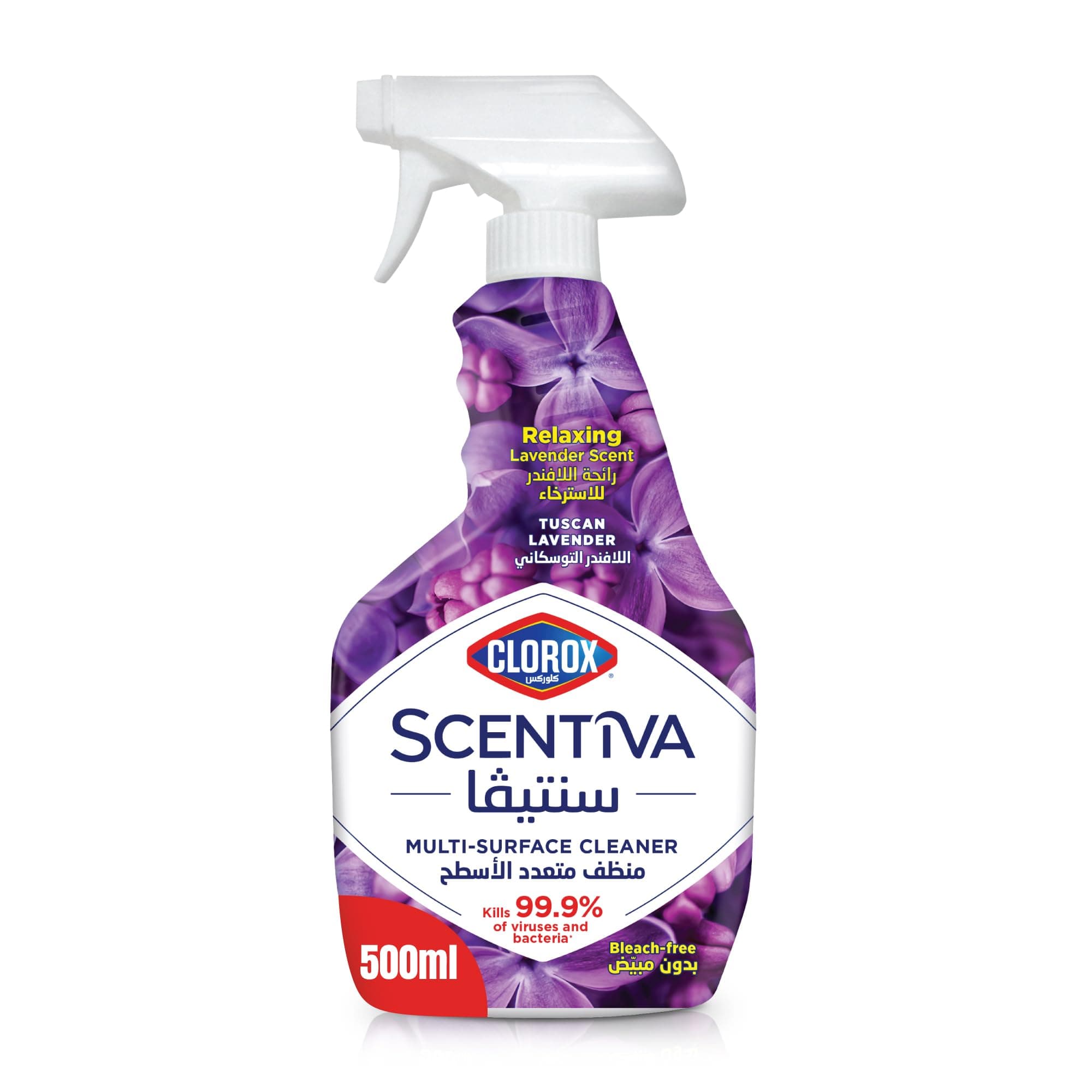 Clorox Scentiva Multi Surface Cleaner 500 ml, Tuscan Lavender