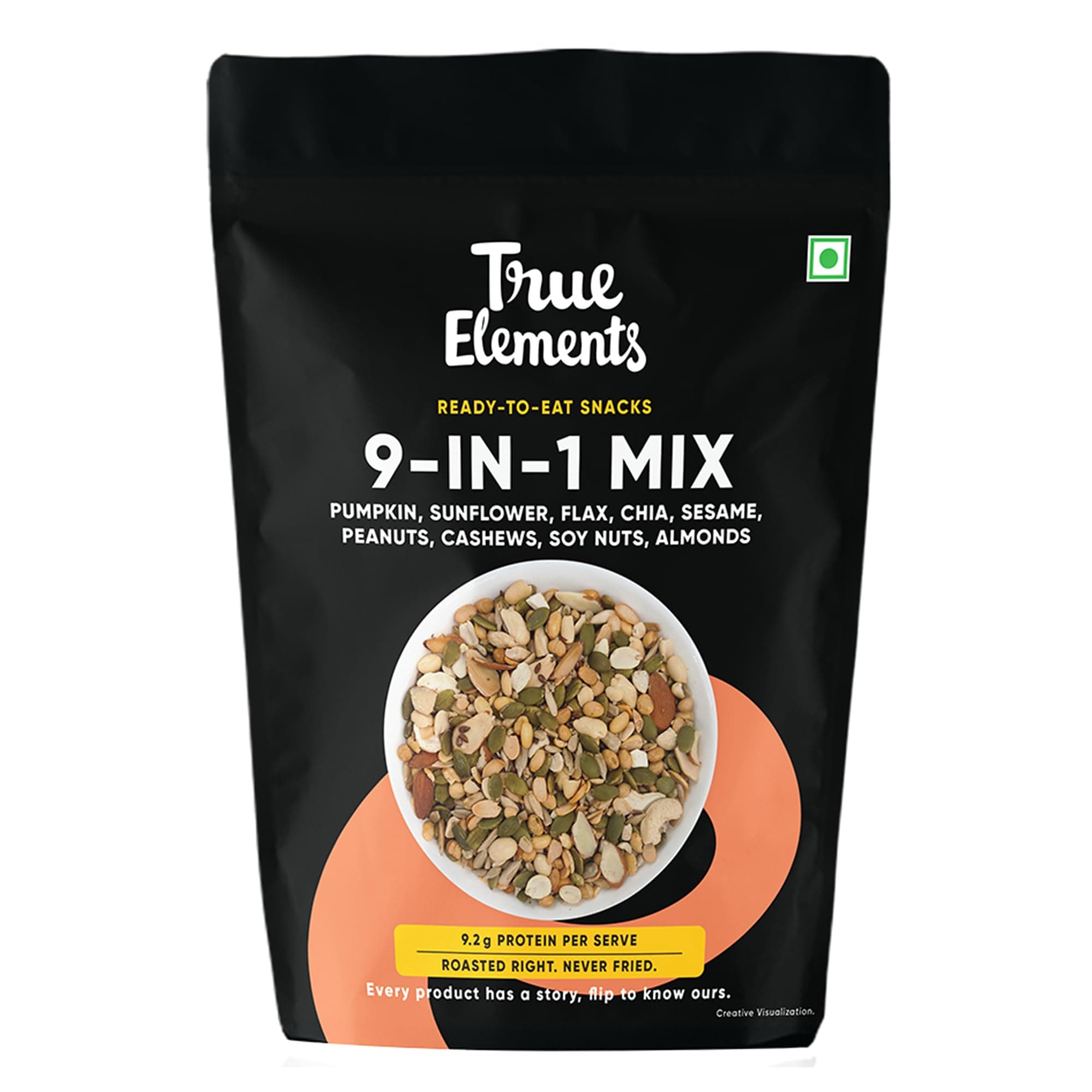 9 in 1 Snack Mix 250g - Nuts and Seeds Mix | Mix Seeds for Eating | Diet Snacks | Protein Rich Food