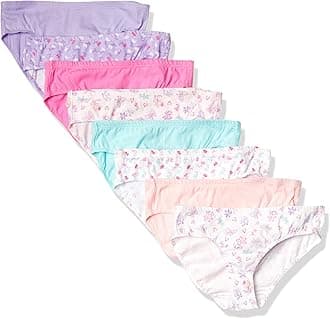 Hanesgirls Ultimate 8-pack Organic Cotton Hipster Hipster Panties (pack of 8)