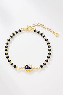 925 Silver 18k Gold Plated Rose Gold Infact Bracelet | Adjustable| Gifts for Kids & Babies