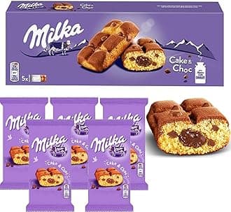 Milka Choc Chip Cake 5 Bars Pack 175g | Pick Any Number of Boxes
