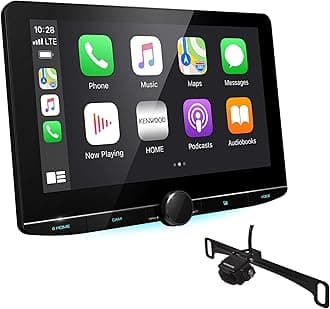 Kenwood Excelon Reference DMX1057XR 10.1" Digital Multimedia Receiver (Does not Play DVD/CD Discs) | Car Stereo Receiver | Plus KENWOOD CMOS-740HDLP High Definiation HD Backup Camera (Renewed)