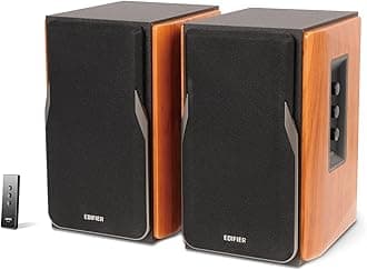 Edifier Professional Bookshelf Speakers R1380T Brown